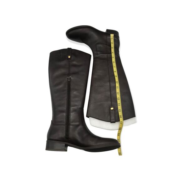 Inc International Concepts Womens Fawne Boots Brown Leather Knee High Zip 9.5M - Picture 7 of 12